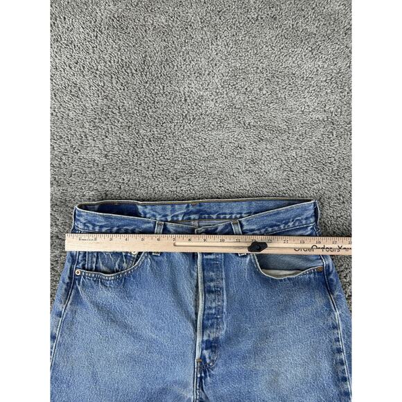VTG Levis 501XX Jeans Mens 32x26 Straight Leg Button Fly Denim (34x34) 90s Y2K - Picture 6 of 16
